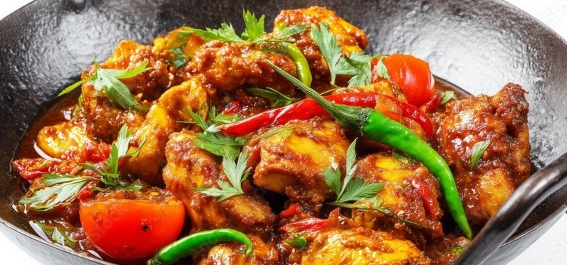 Chicken Kadhai - Non Veg Meal Box 🌶️