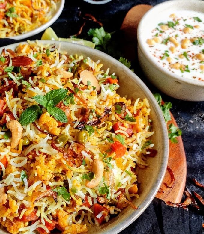 Vegetable Biryani - Veg Meal Box🌶️