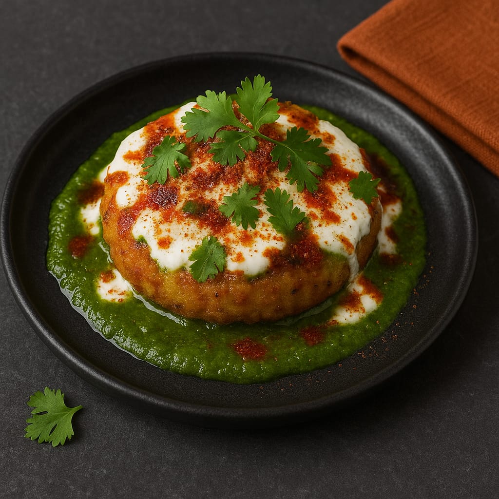Aloo Tikki Chaat