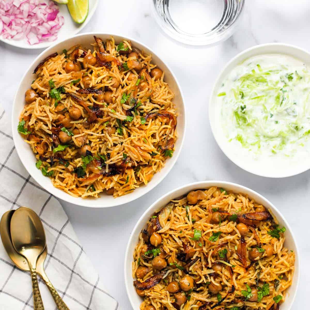 Pindi Chole Biryani