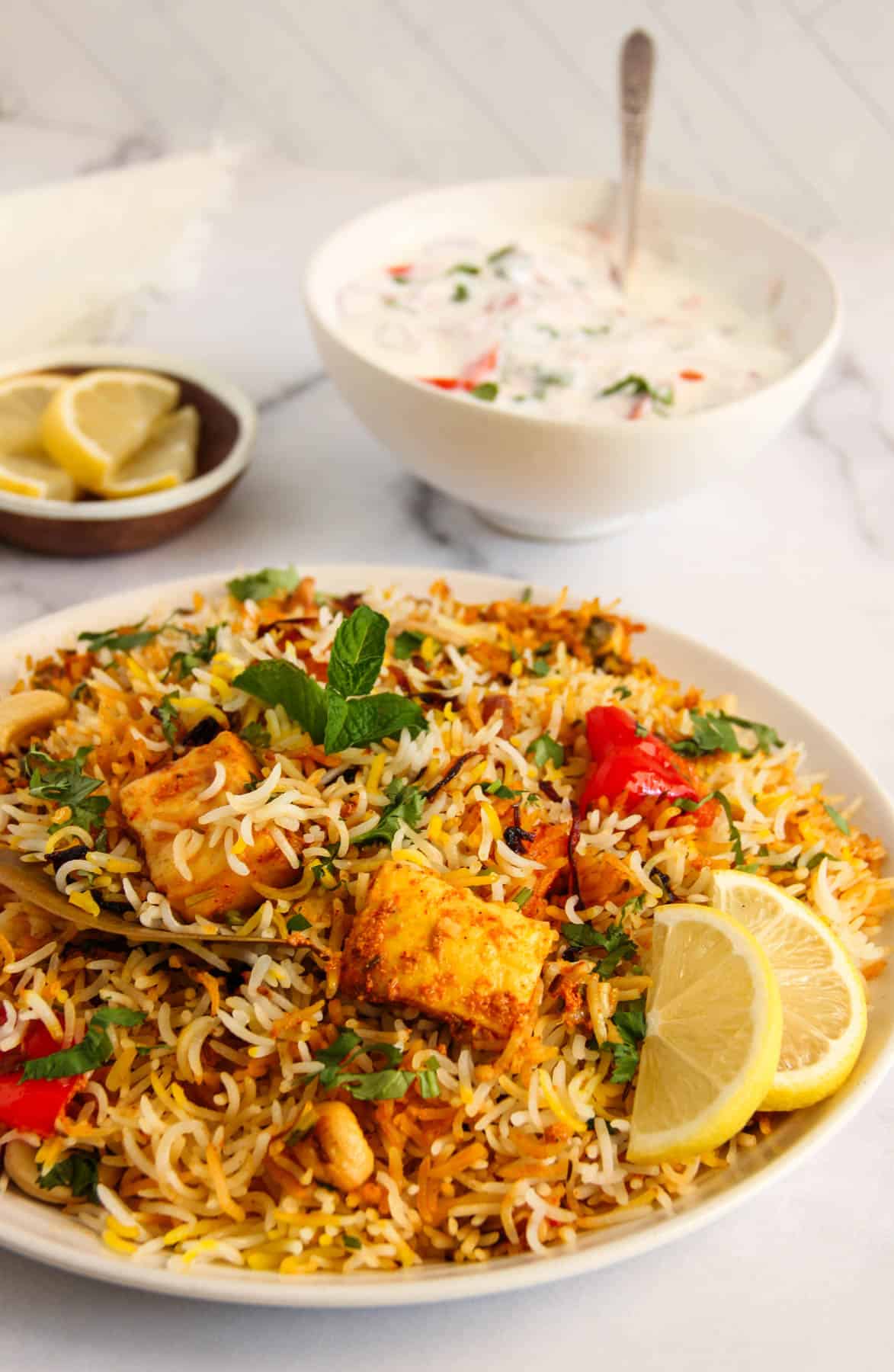 Paneer Biryani - Veg Meal Box