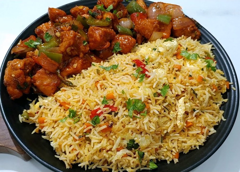 Chilli Chicken - Fried Rice COMBO Meal